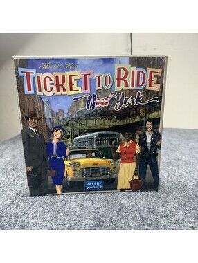 Ticket To Ride New York 1960 Board Game Days Of Wonder DOW 720060 Quick Play